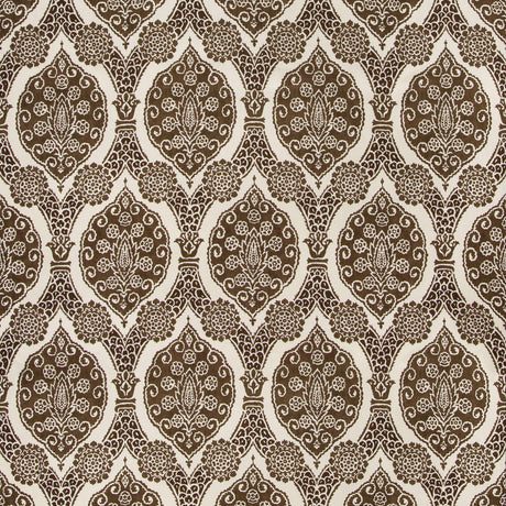 Brunschwig & Fils SUFERA PRINT CHOCOLATE Fabric