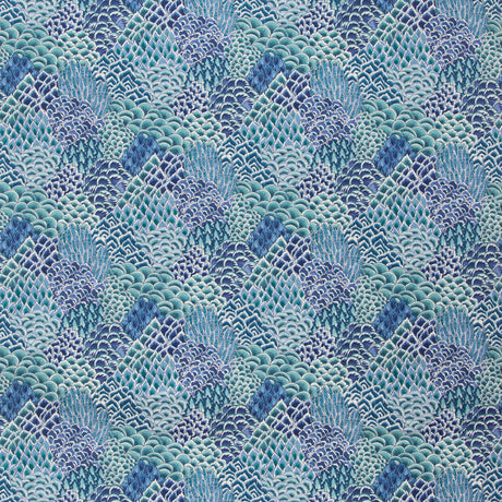 Brunschwig & Fils KATIBI PRINT TURQUOISE Fabric