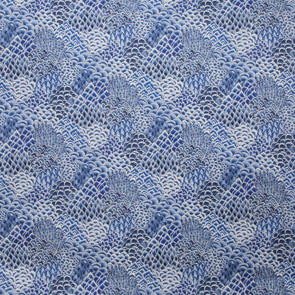 Brunschwig & Fils KATIBI PRINT BLUE Fabric