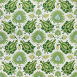 Brunschwig & Fils KASHMIRI LINEN PRINT LEAF/ALOE Fabric
