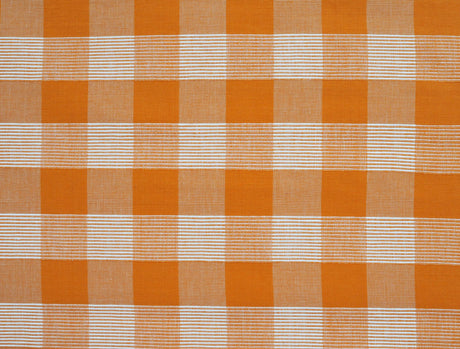 Brunschwig & Fils SIAM SQ COTTON ARANCIA Upholstery Fabric