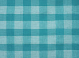 Brunschwig & Fils SIAM SQ COTTON AQUA PURA Upholstery Fabric