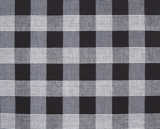 Brunschwig & Fils SIAM SQ COTTON EBONY Upholstery Fabric