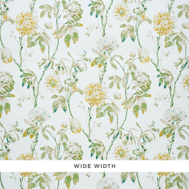 Schumacher Daydream Citron Wallpaper