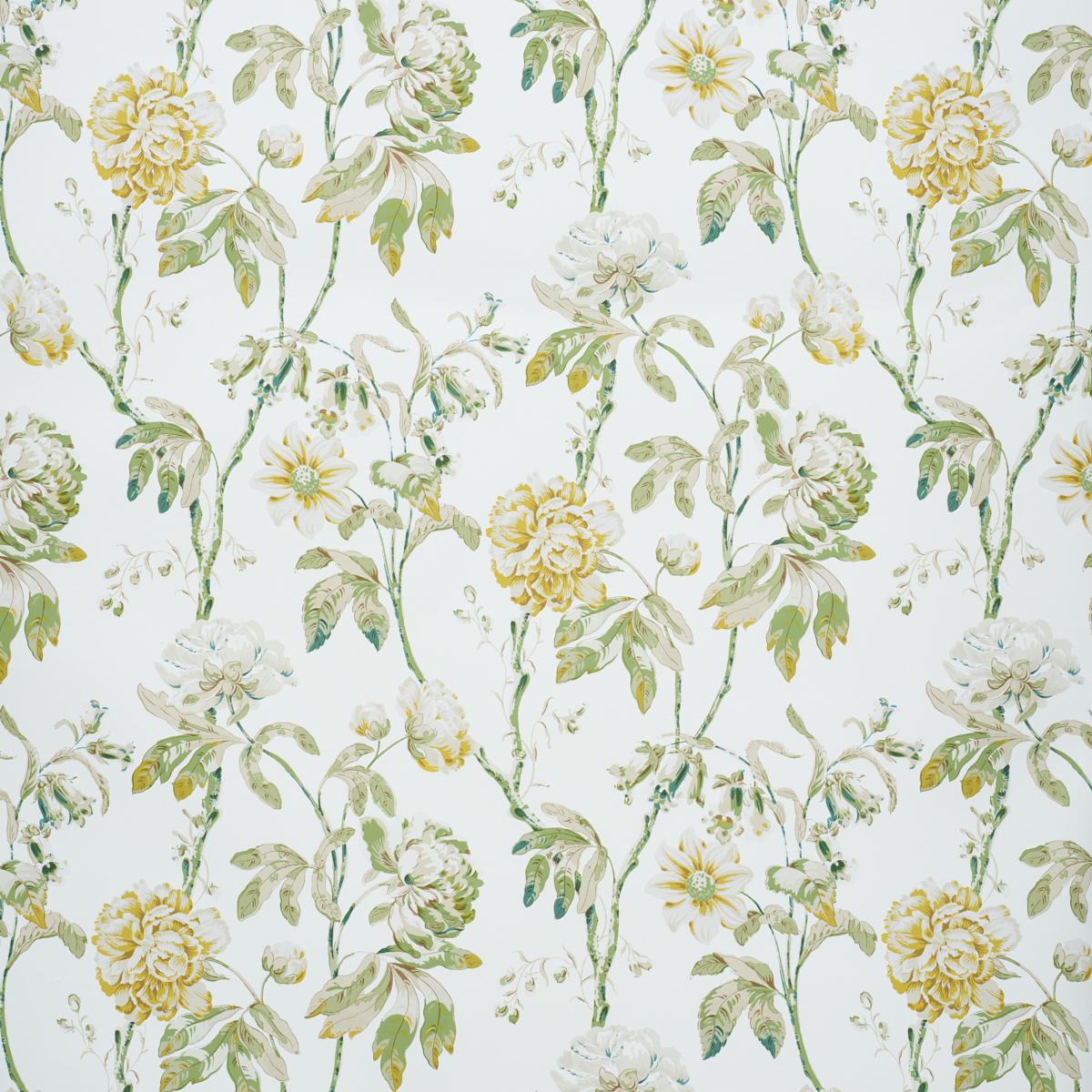 Schumacher Daydream Citron Wallpaper