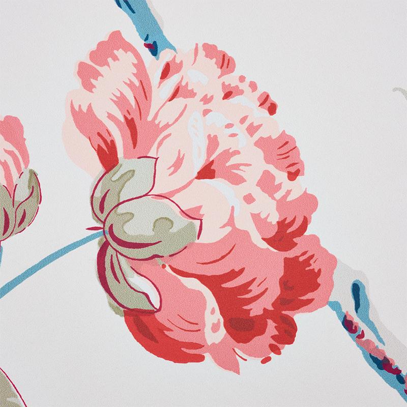 Schumacher Daydream Rose Wallpaper