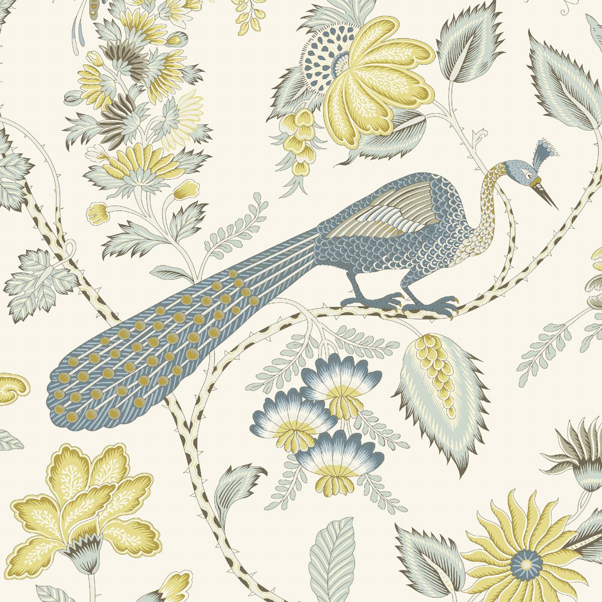 Schumacher Campagne Cadet & Citron Wallpaper
