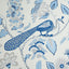 Schumacher Campagne Bleu & Gris Wallpaper