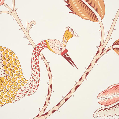 Schumacher Campagne Rose & Ochre Wallpaper