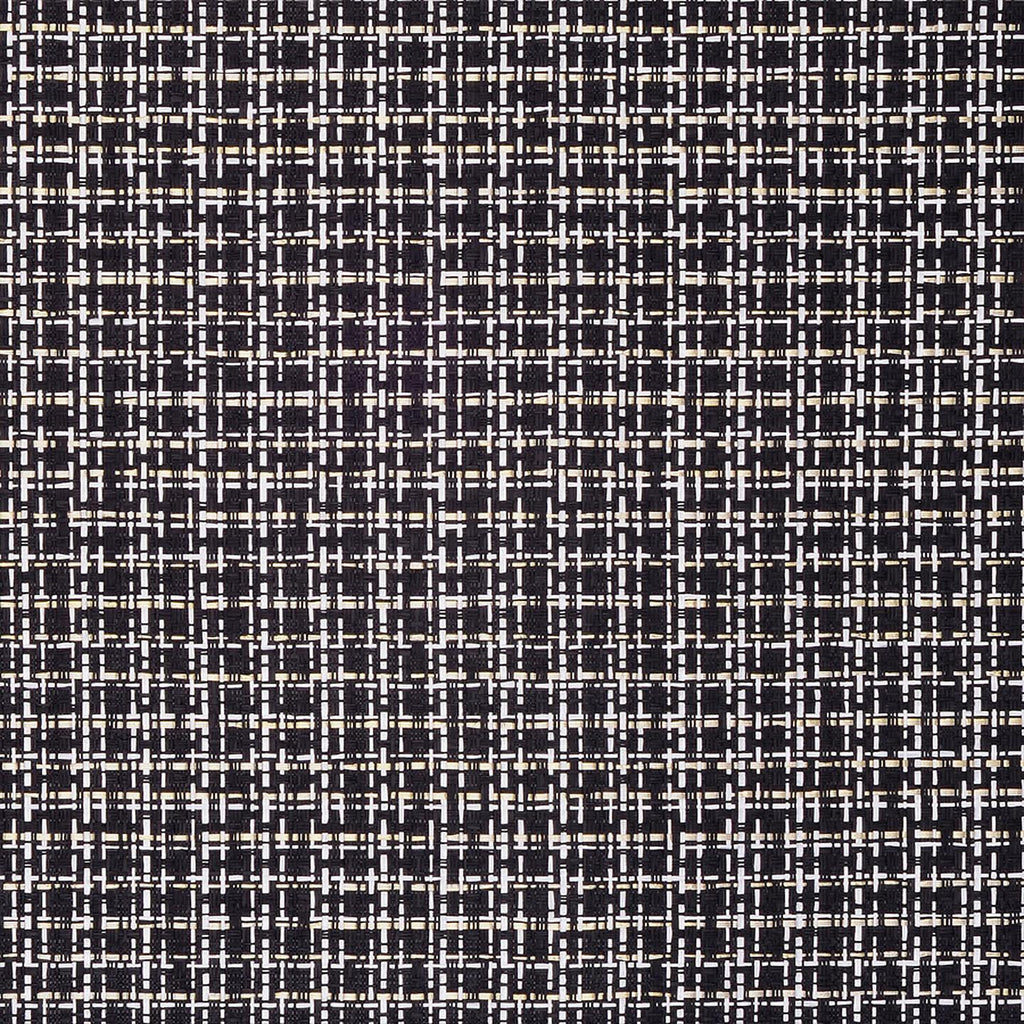 Phillip Jeffries Couture Weave Classic Caviar Wallpaper
