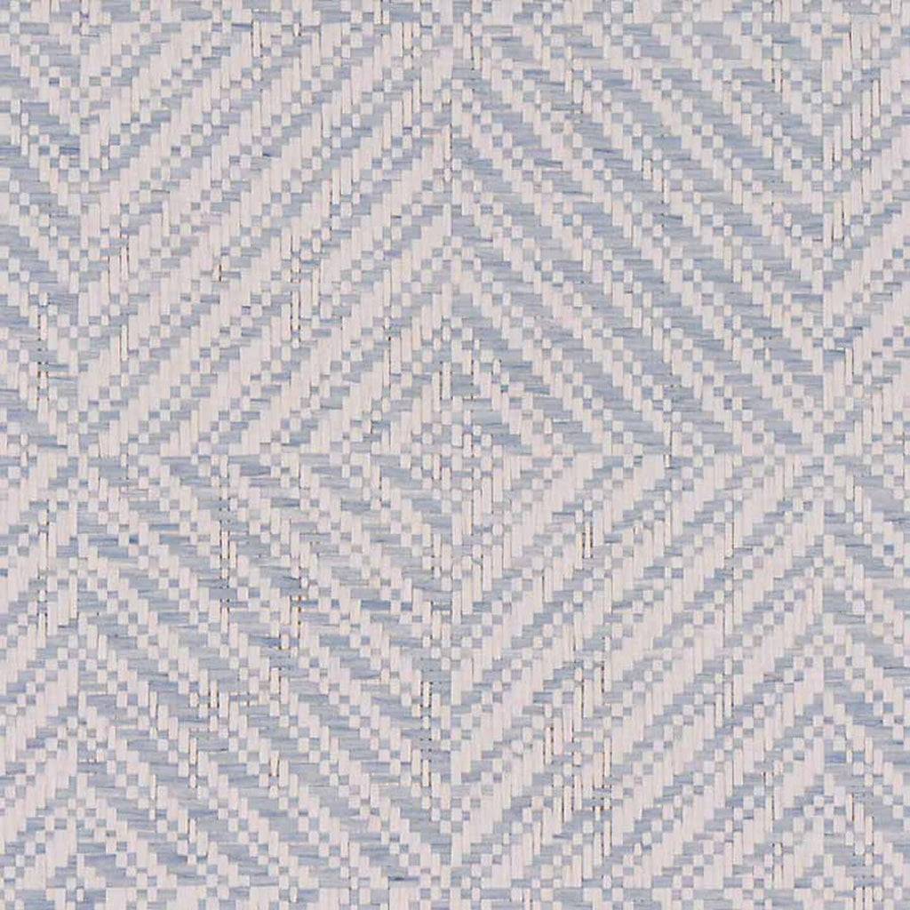 Phillip Jeffries Diamond Weave II Blue Bayou Wallpaper