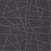 Phillip Jeffries Vinyl Abstract Charcoal Lines Wallpaper