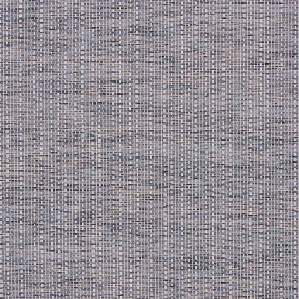 Phillip Jeffries Western Weave Chambray Blue Wallpaper
