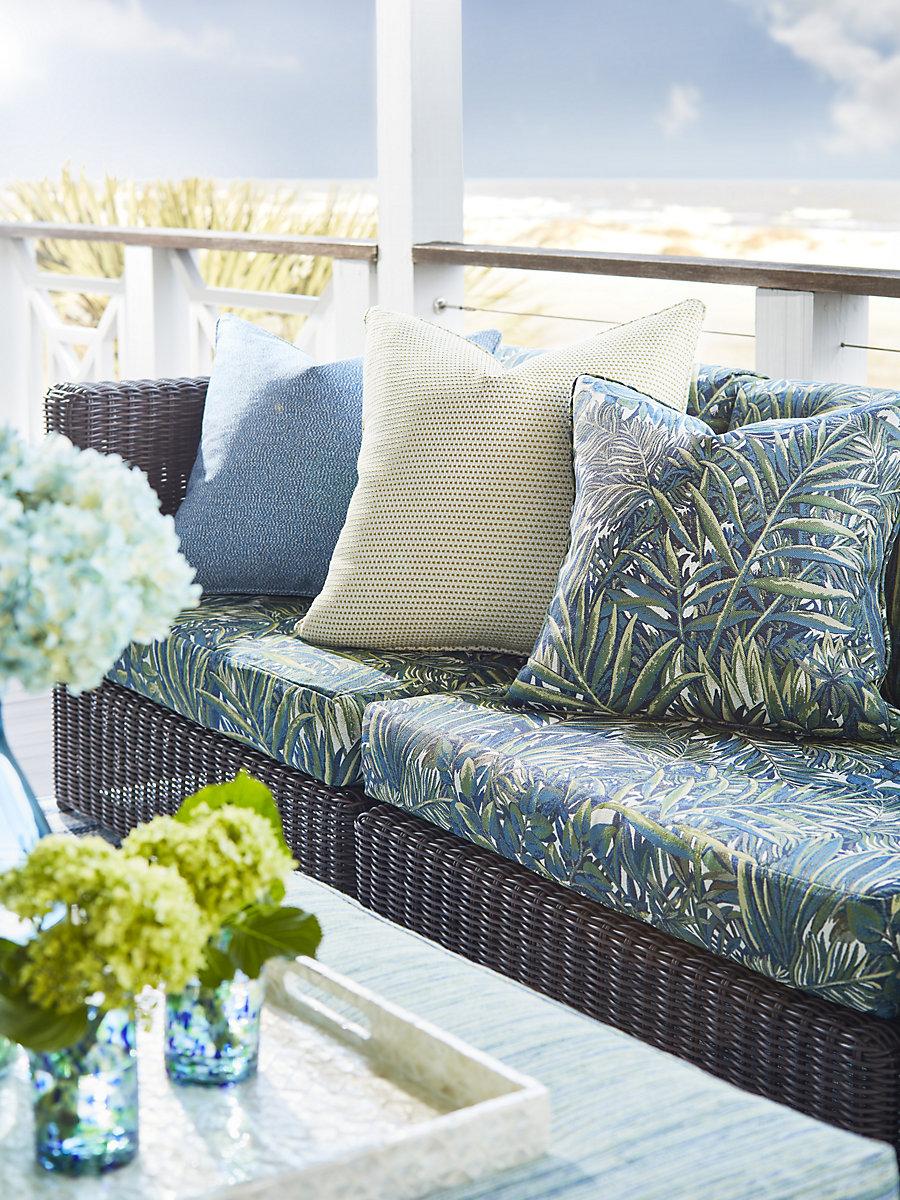 Scalamandre Arena Beach Blue Water Fabric