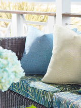 Scalamandre Arena Beach Blue Water Fabric