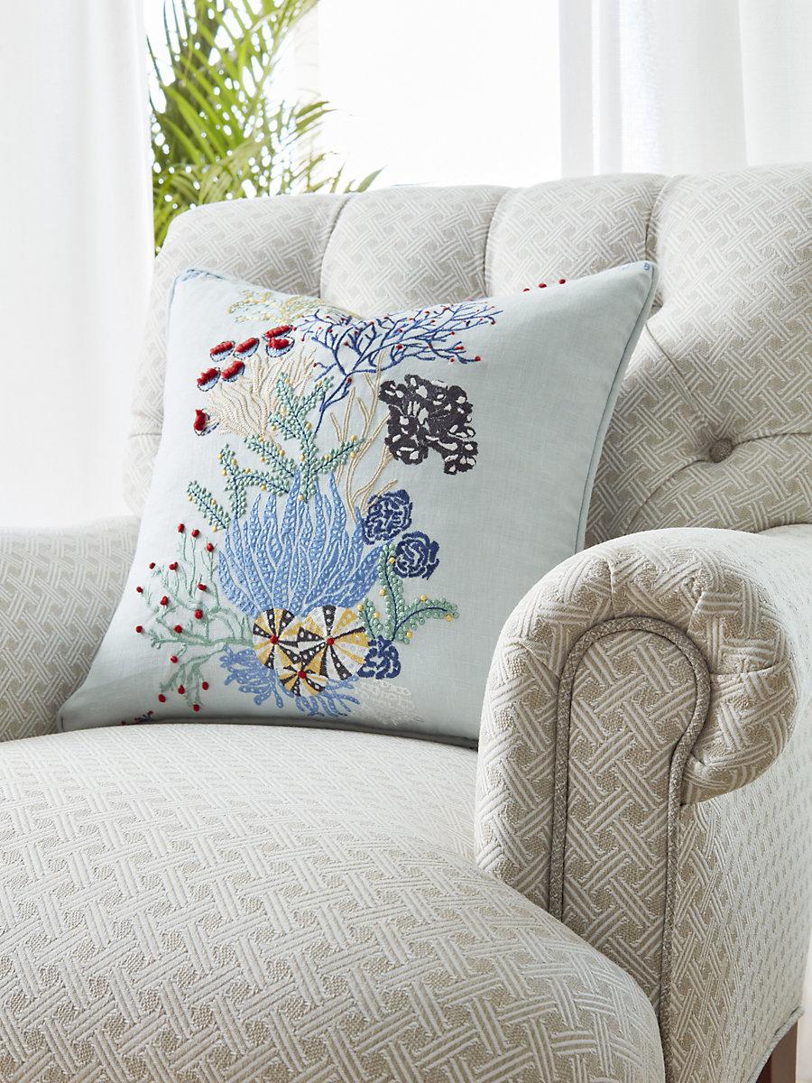 Scalamandre Candelaria Lagoon Fabric