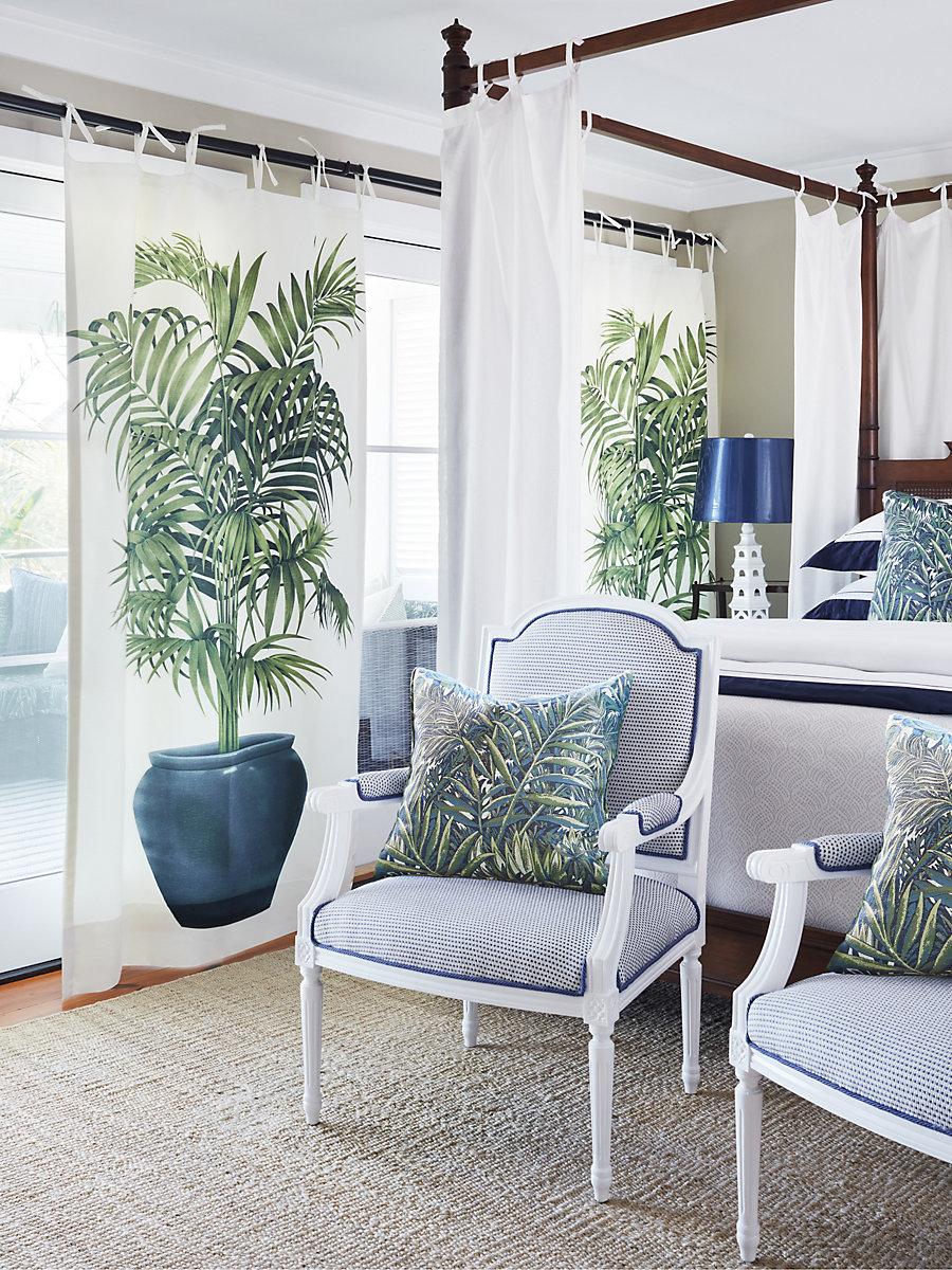Scalamandre Playa Grande White Fabric