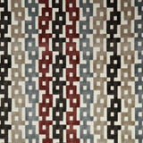 Kravet CHAIN VELVET PAPRIKA/GREY Upholstery Fabric