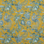 G P & J Baker CHIFU OCHRE/BLUE Fabric