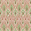 G P & J Baker IKAT BOKHARA ROSE/GREEN Fabric