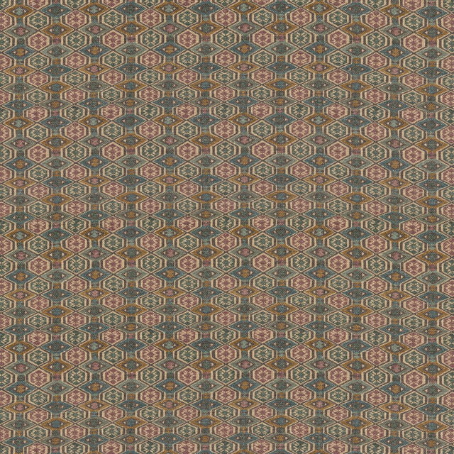 G P & J Baker BALFOUR TEAL Fabric