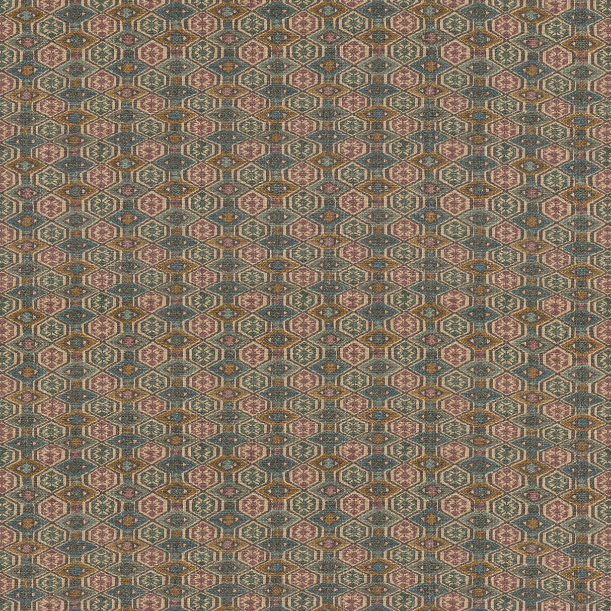 G P & J Baker BALFOUR TEAL Fabric