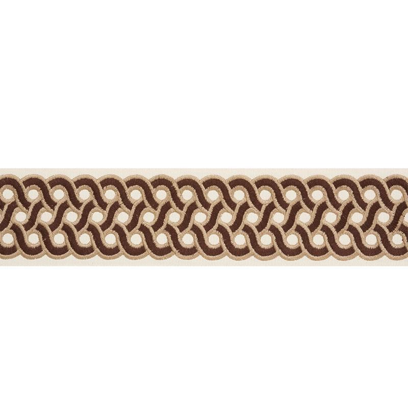 Schumacher Chestnut Mandeville Tape