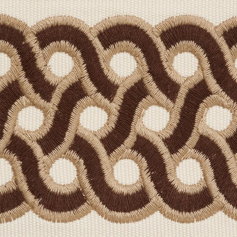 Schumacher Chestnut Mandeville Tape