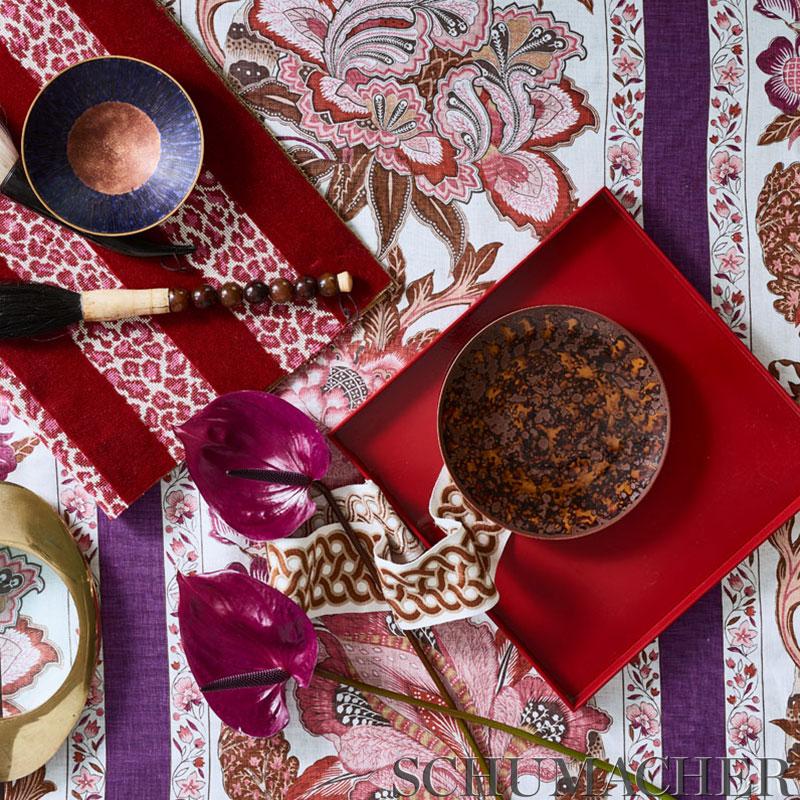 Schumacher Chestnut Mandeville Tape