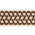 Schumacher Chestnut Mandeville Tape