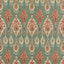 G P & J Baker IKAT BOKHARA TEAL Fabric
