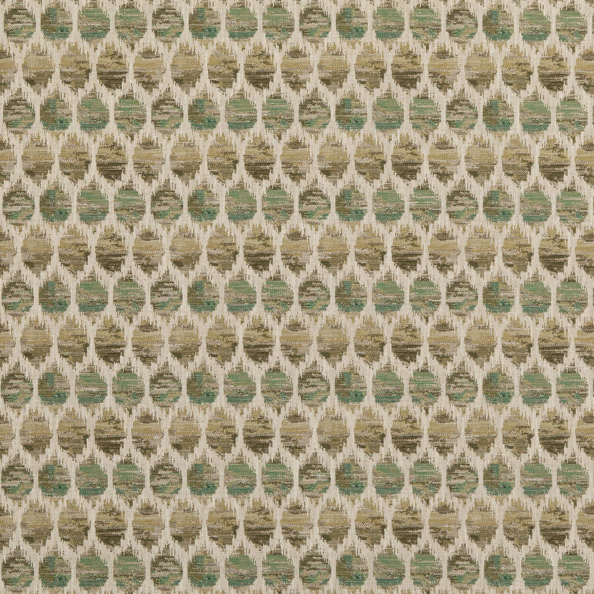 Baker Lifestyle HONEYCOMB GREEN Upholstery Fabric