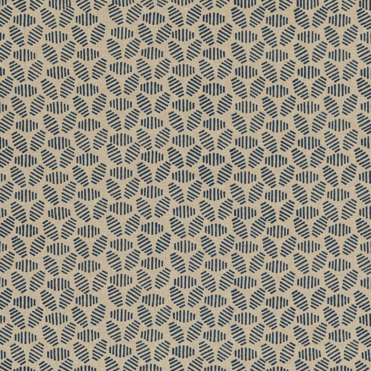 Baker Lifestyle BUMBLE BEE INDIGO Fabric