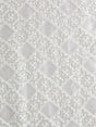 Scalamandre Broderies Villers Sheer Ivory Fabric