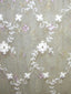 Scalamandre Florinette Sheer Ecru Fabric