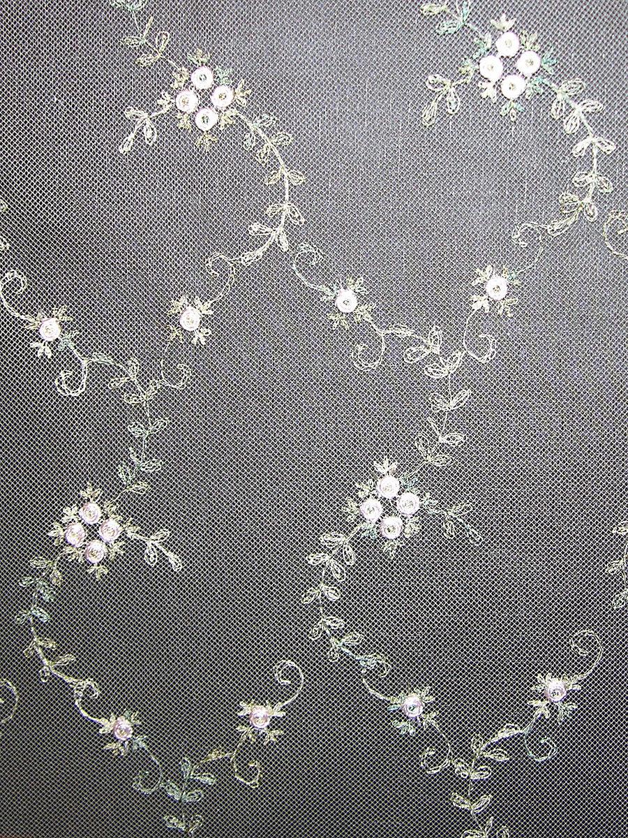 Scalamandre Florinette Sheer Blossom Fabric