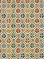 Scalamandre Kirov Multi / Cream Fabric