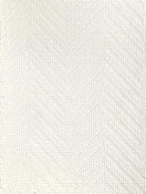 Scalamandre Herringbone Basket Weave White Wallpaper