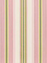 Scalamandre Simbolo Creams, Greens & Lavenders Fabric