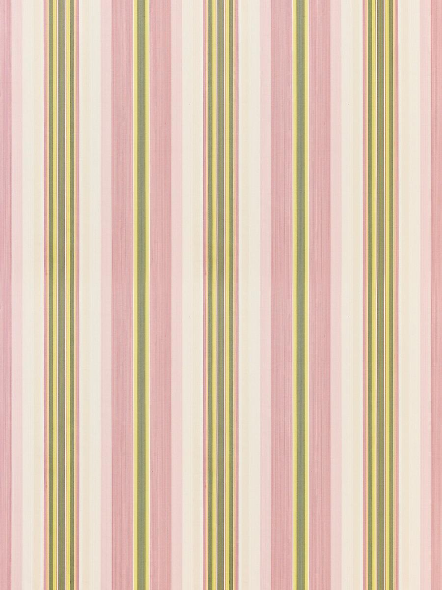 Scalamandre Simbolo Creams, Greens & Lavenders Fabric