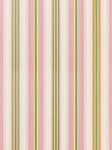 Scalamandre Simbolo Creams, Greens & Lavenders Fabric