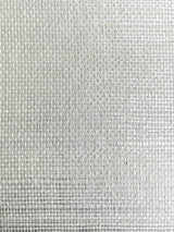 Scalamandre Sisal Metallic White Pearl Wallpaper