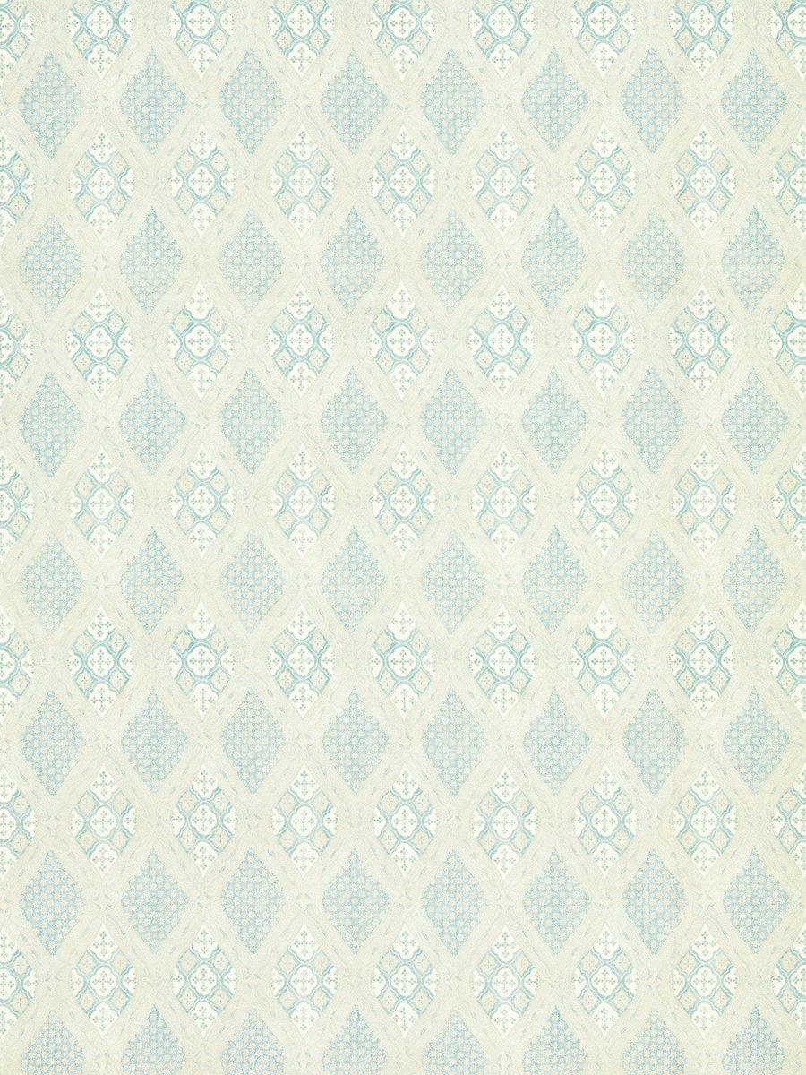 Scalamandre Farrah Print Misty Island Fabric