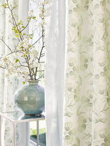 Scalamandre Sora Sheer Pearl Fabric