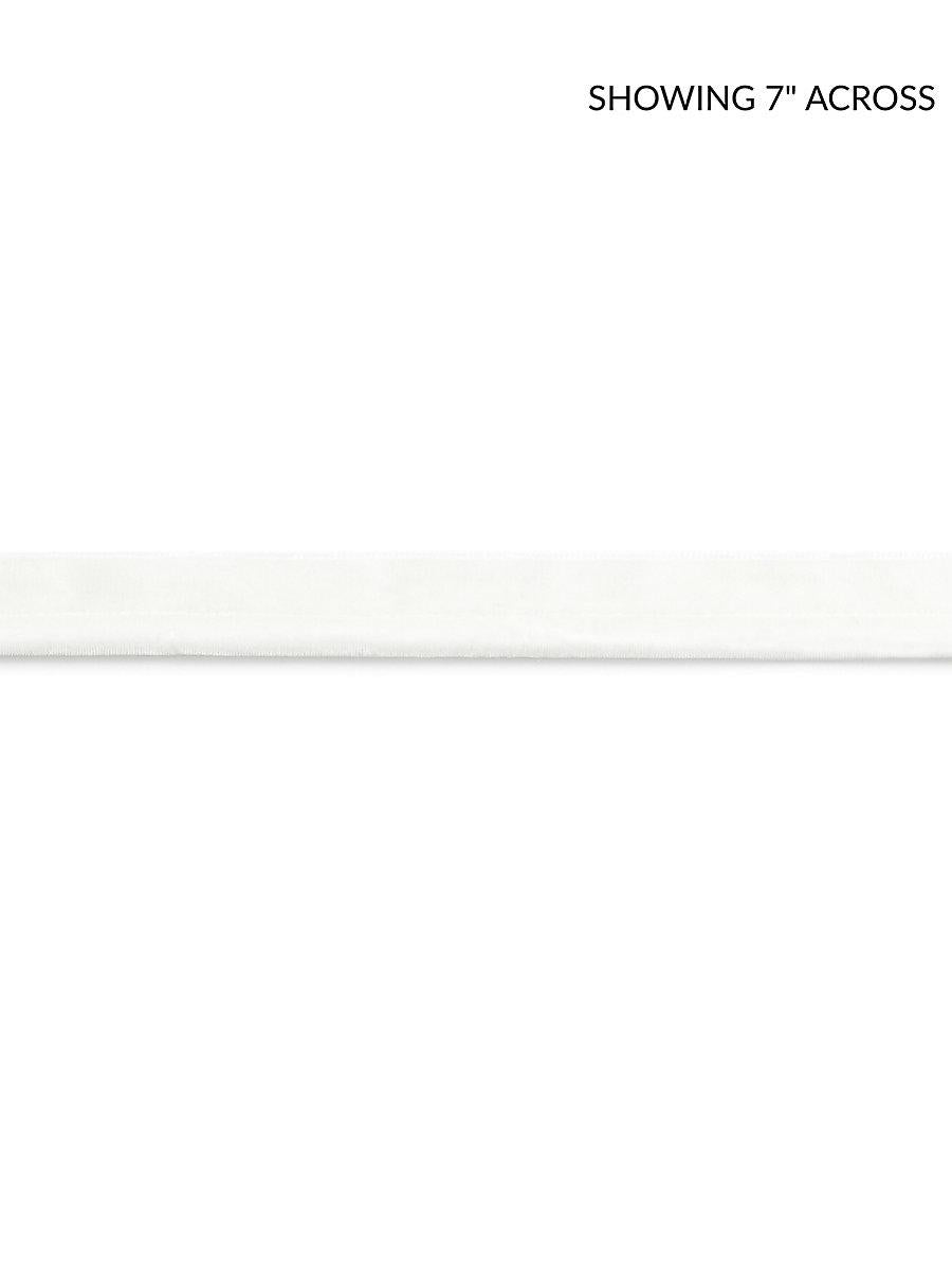 Scalamandre Velvet Rope Cord Snow Trim