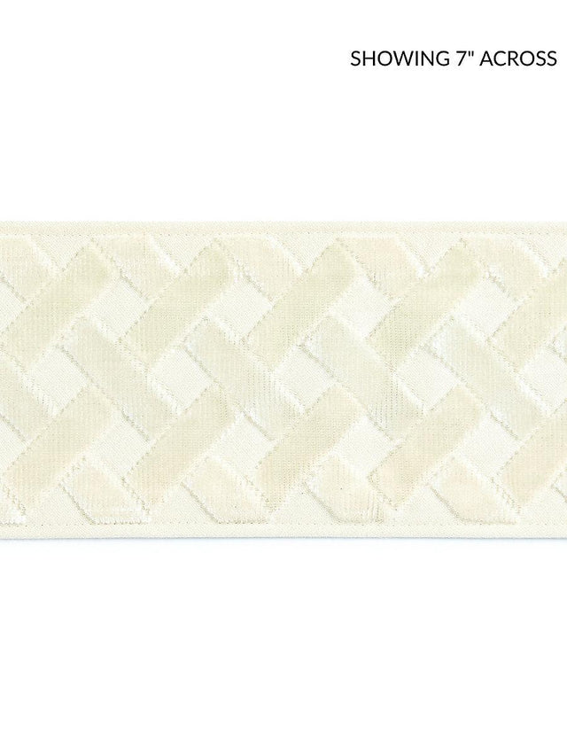 Scalamandre Parquet Velvet Tape Bechamel Trim
