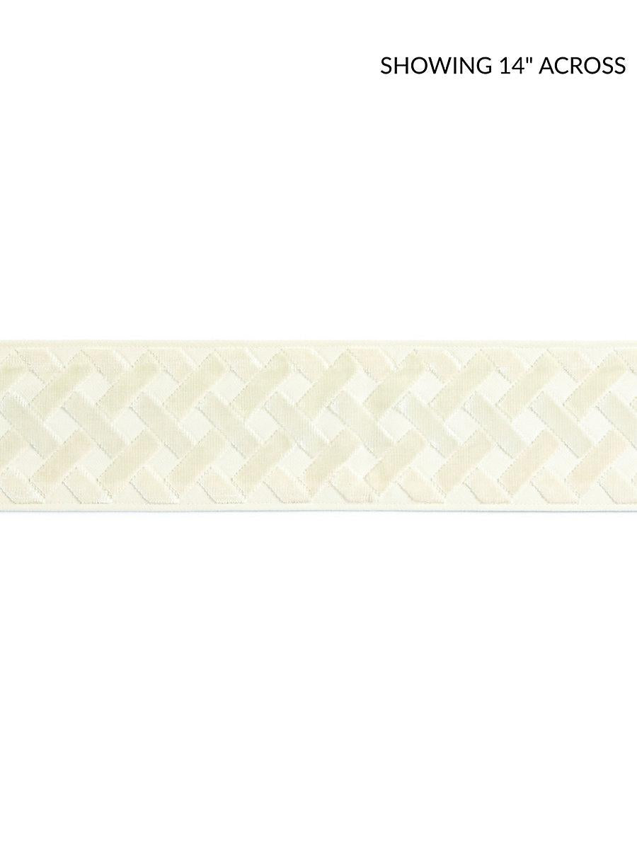 Scalamandre Parquet Velvet Tape Bechamel Trim