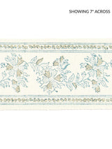 Scalamandre Citra Block Print Tape Misty Island Trim