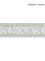 Scalamandre Tulsi Block Print Tape Misty Island Trim
