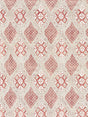 Scalamandre Farrah Print Coral Spice Fabric